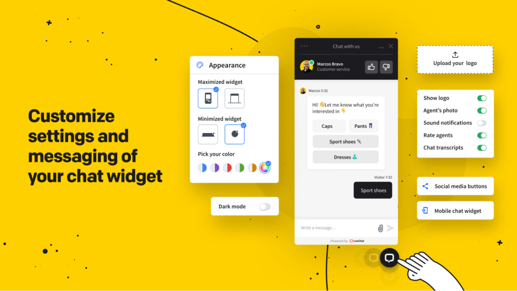 LiveChat – Real-Time Visitor Support